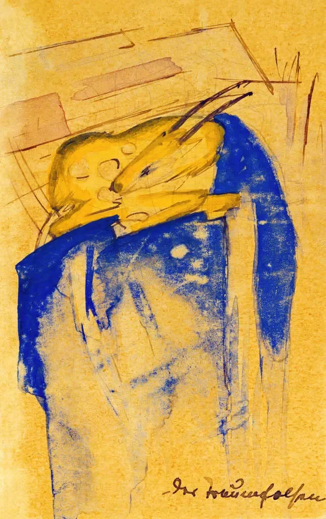 Franz Marc Der Traumfelsen